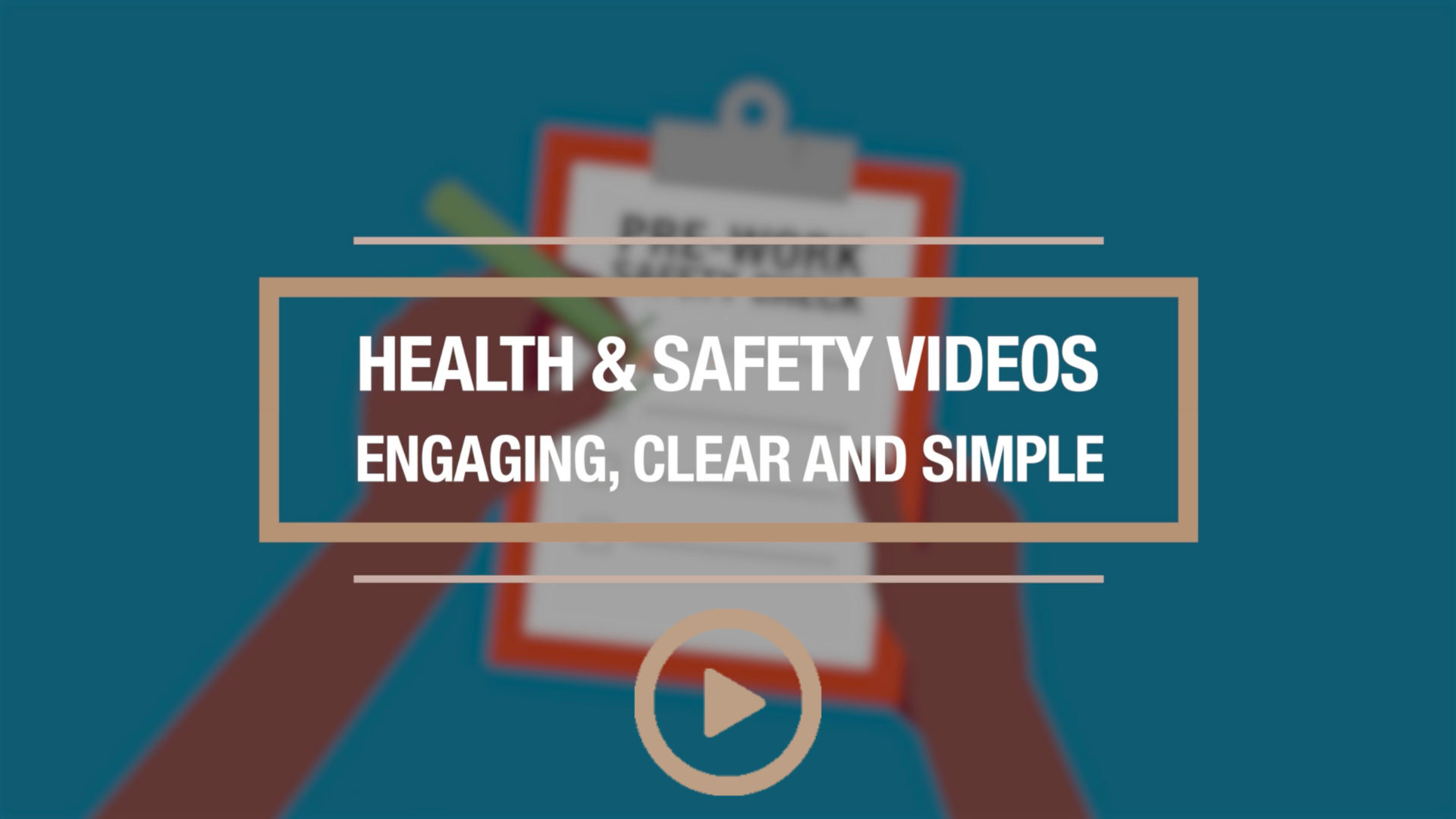 Health and Safety Training Video Production Showreel