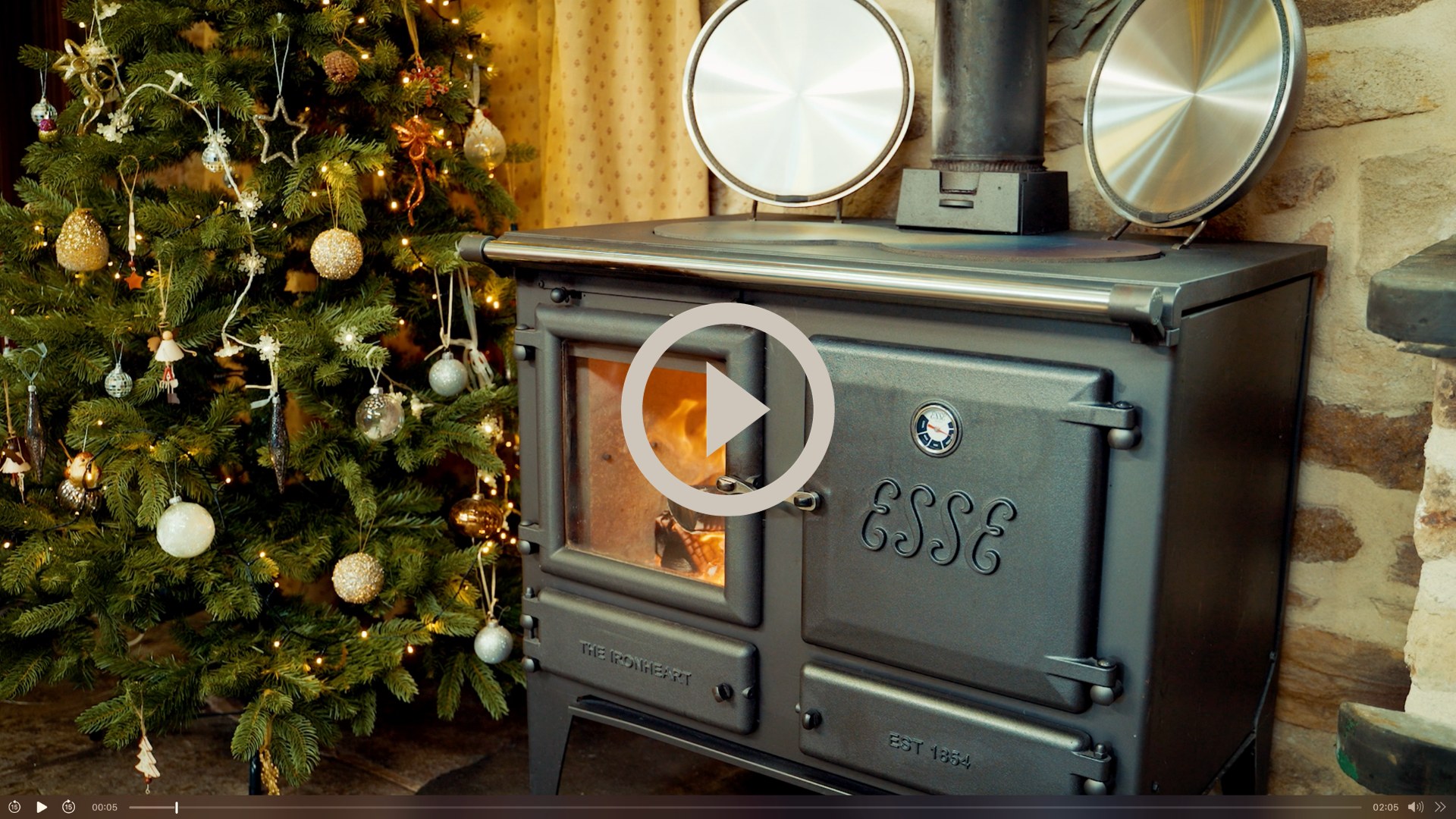 ESSE Christmas cooker product video
