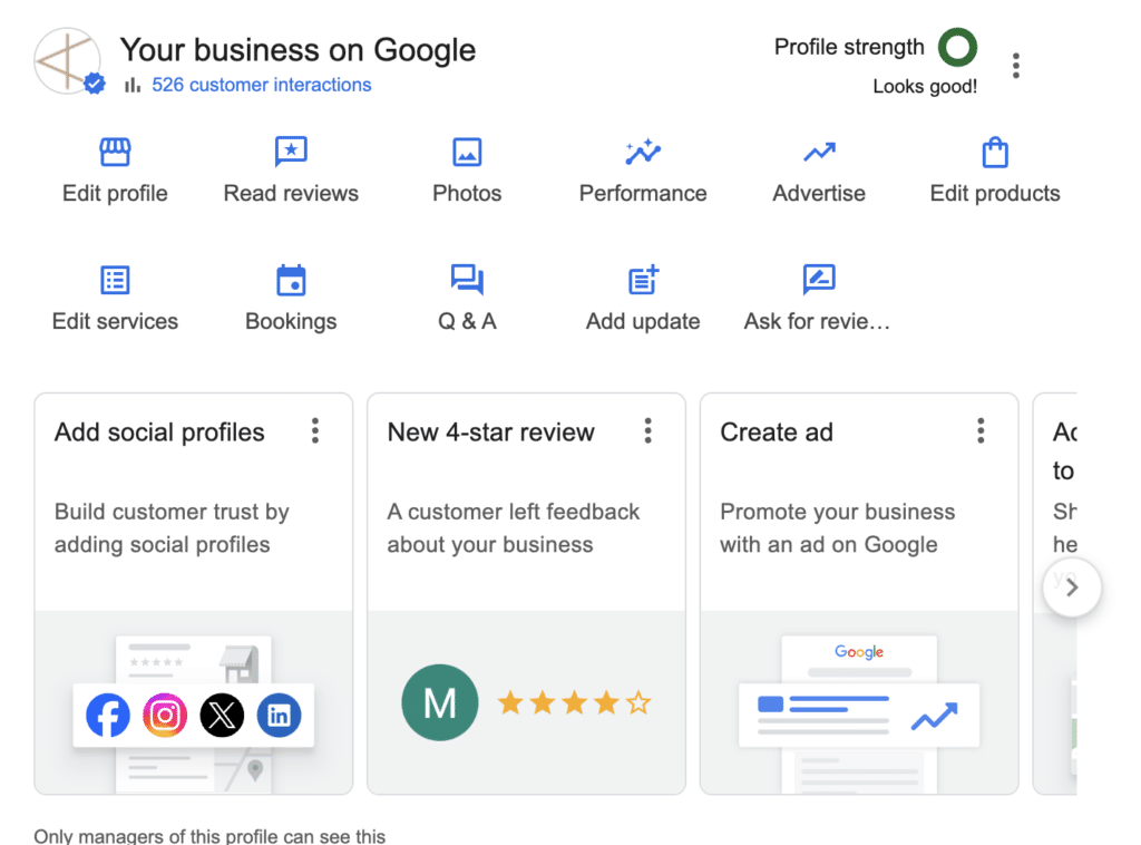 Google my business