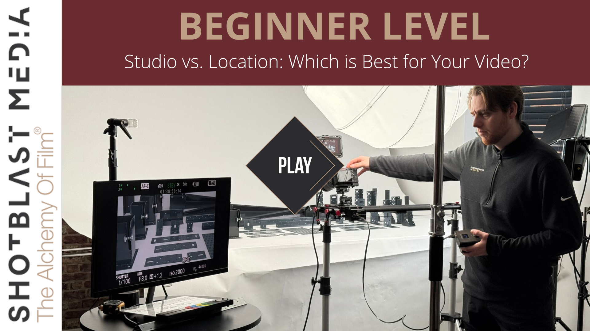 Beginner Level: Studio vs. Location: Which is Best for Your Video? 1