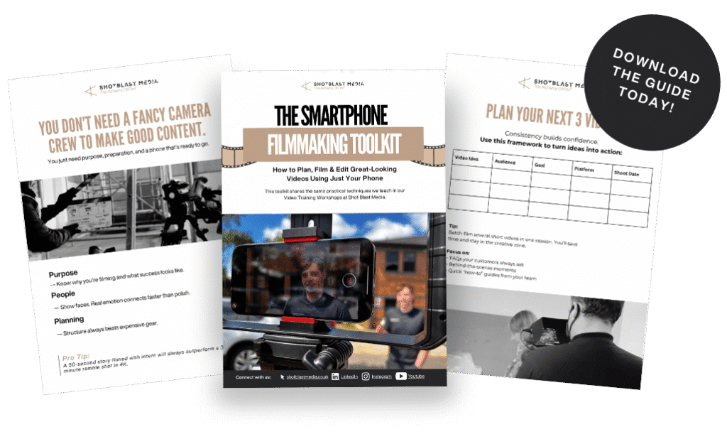 VIDEO TRAINING - SMART PHONE VIDEOGRAPHY WORKSHOP Video Training UK 1