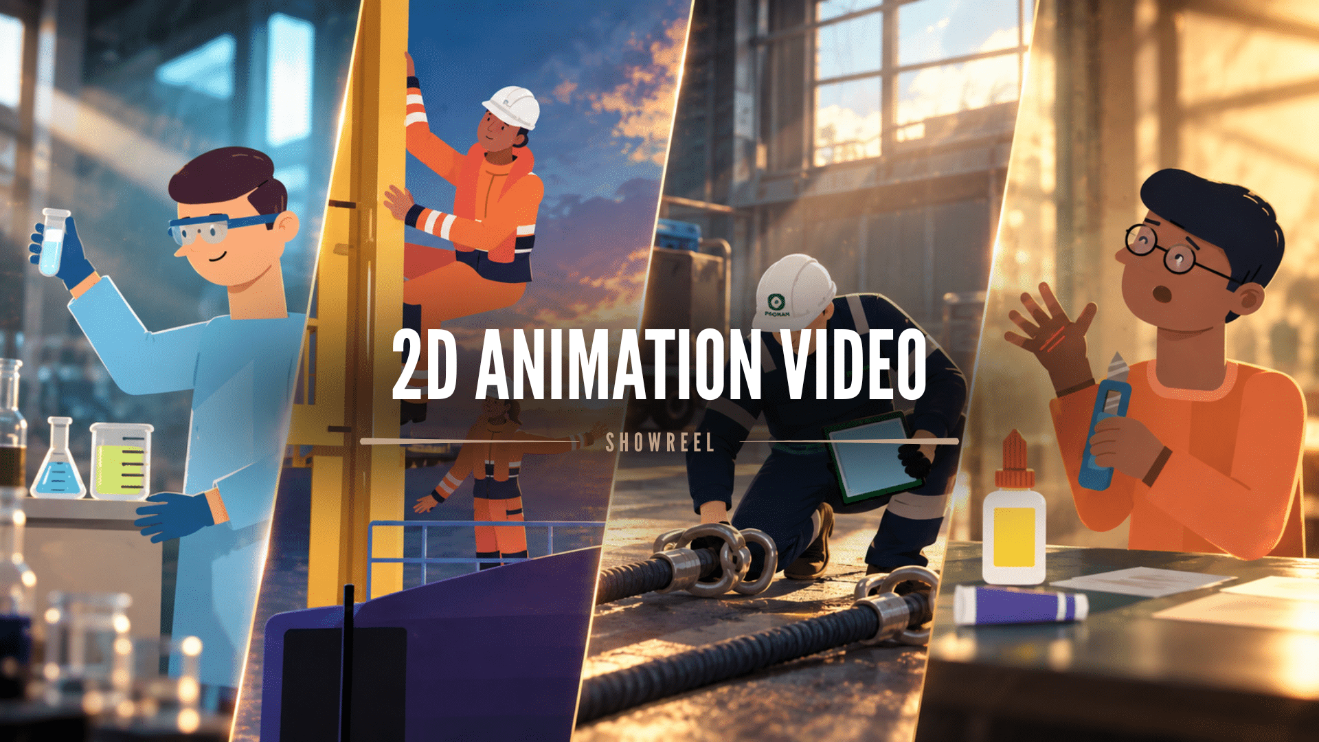 2D Animation Showreel