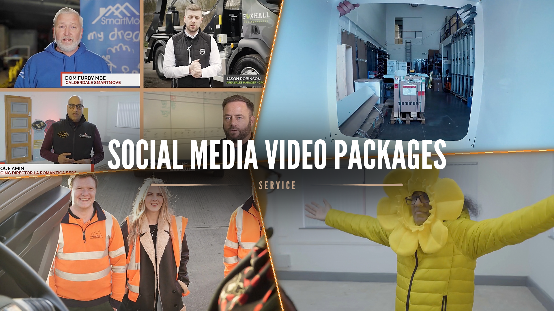 Social media video packages — Shot Blast Media